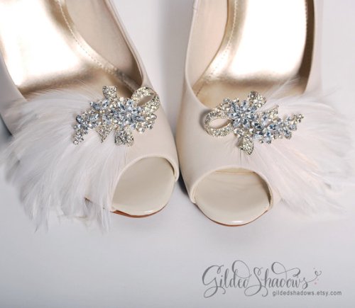 etsy wedding shoe clips